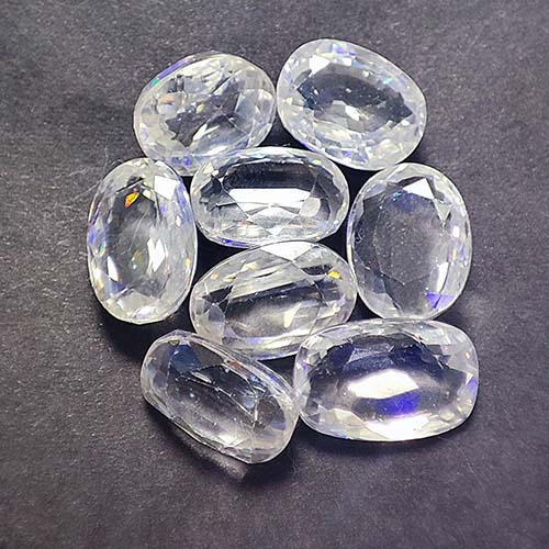 Zircon (White) - 6 to 7 Carat (Best Quality)